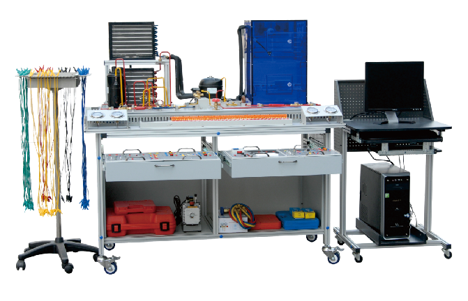 亞龍YL-818型空調冰箱組裝與調試實(shí)訓考核裝置